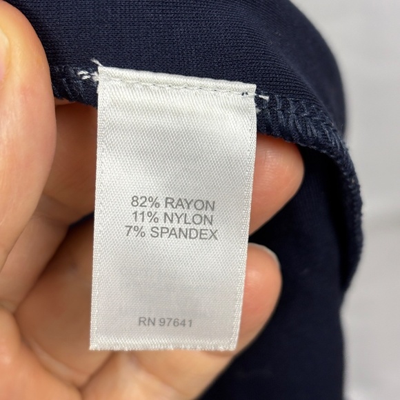 J Jill Wearever PolkaDot Sleeveless Midi Swing Dress Sz XL Petite Comfort Mature - Picture 9 of 13